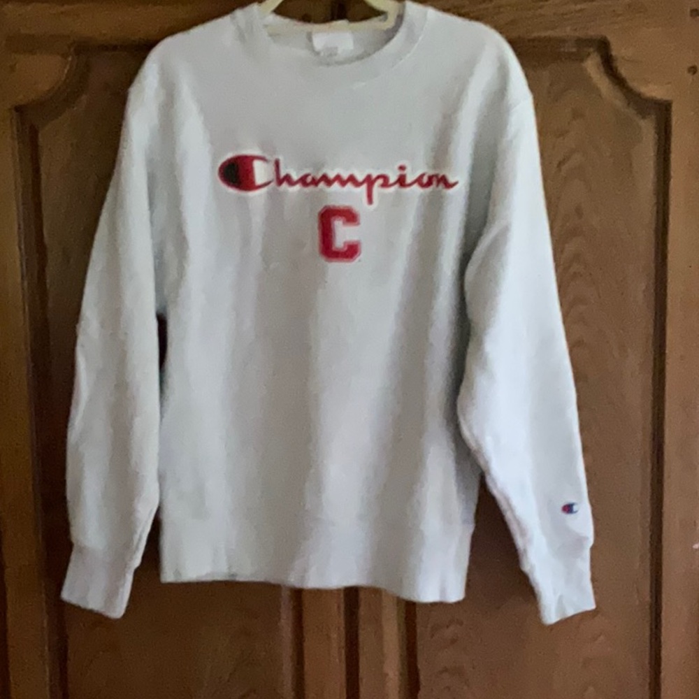 Champion White Sweatshirt